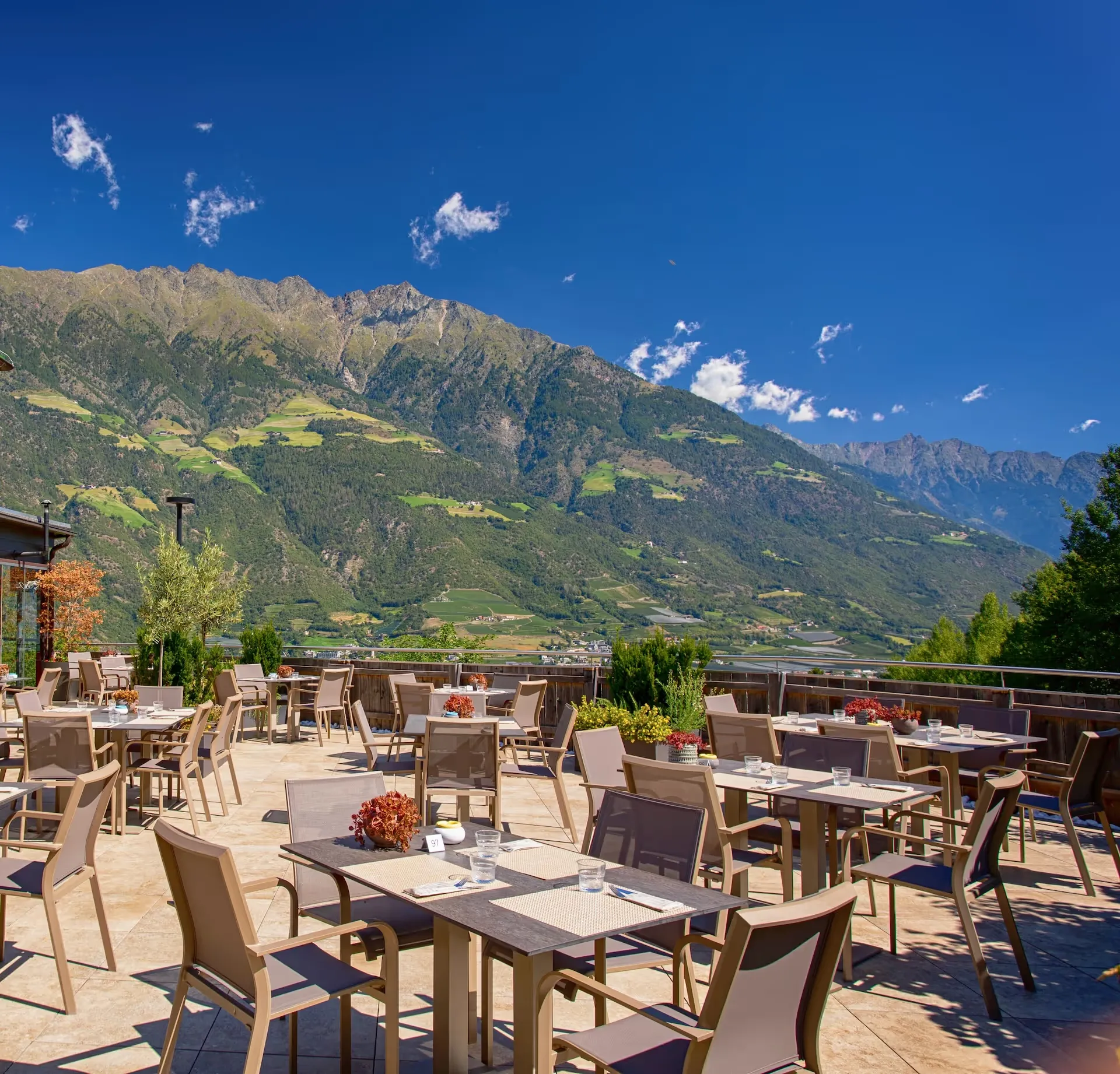 Im Restaurant des Ramilia